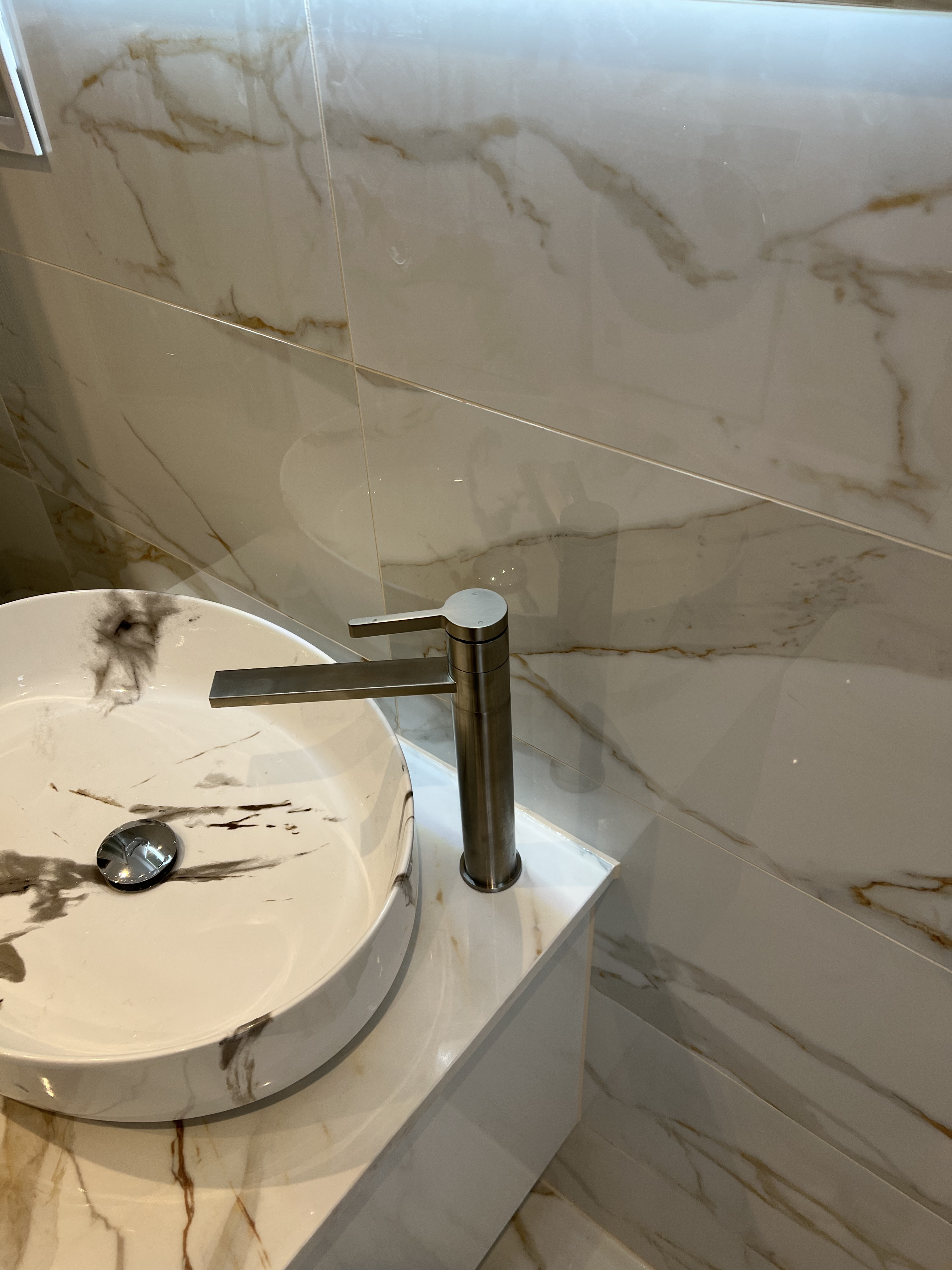 Stone-finished ensuite