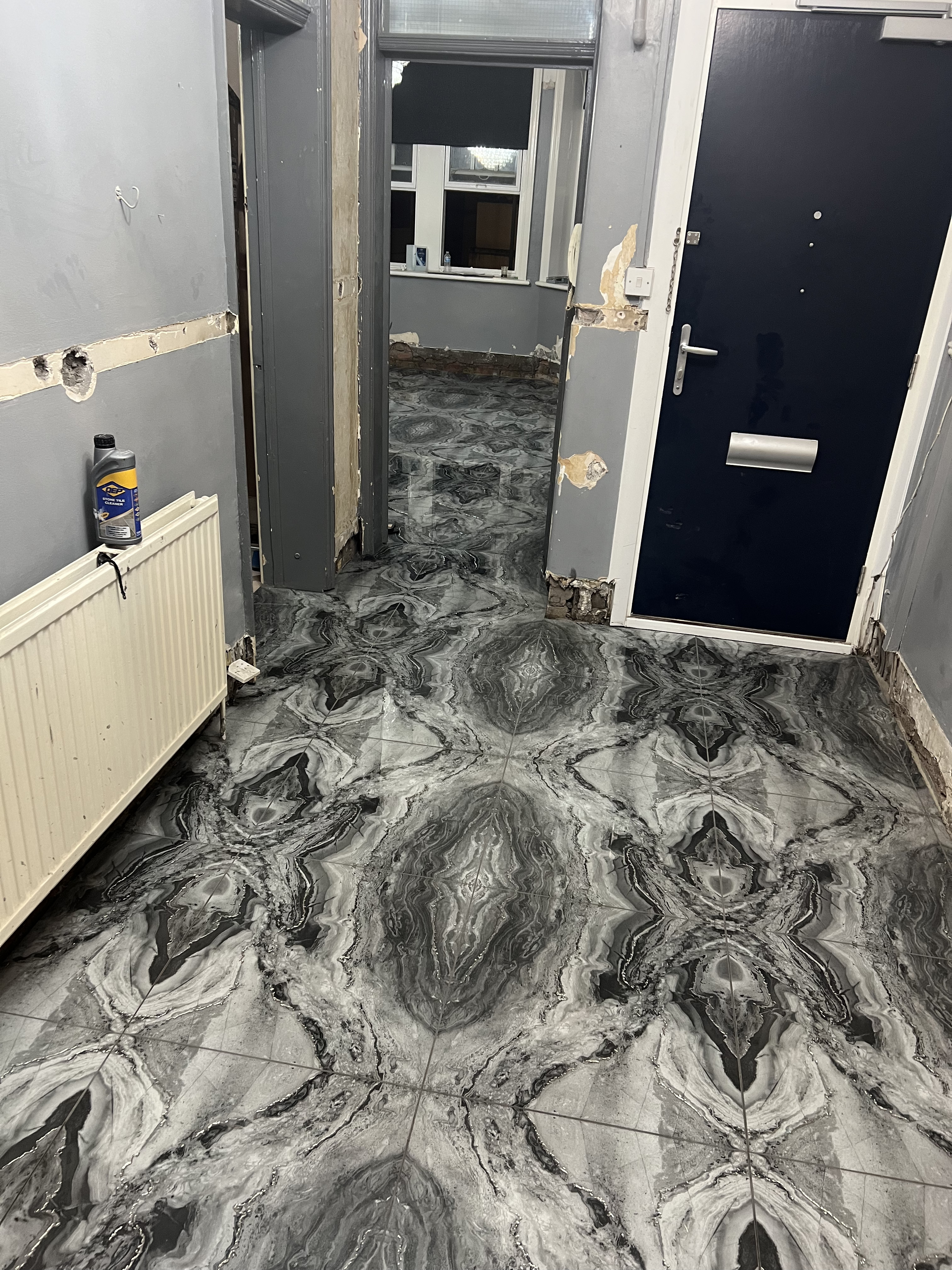 Bespoke tile inlay